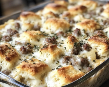 Southern Biscuits Gravy Casserole