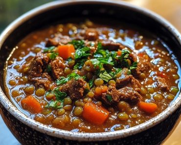 24-Cozy Up with Hearty Beef and Lentil Soup