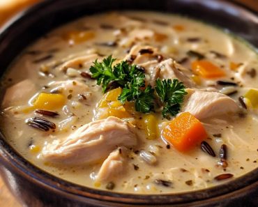 24- Chicken amp Wild Rice Soup: A Hearty Comfort Dish for Chilly Days