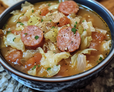 Kielbasa and Cabbage Soup