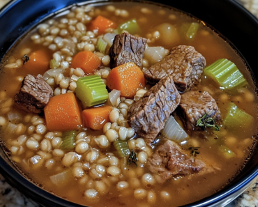 Beef Barley Soup Recipe