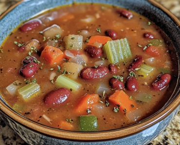 Kidney Bean Vegetable Soup Recipe