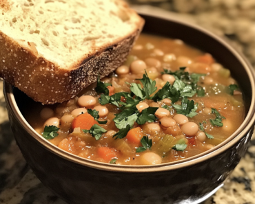 Red Lentil and White Bean Soup