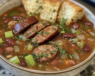 Cajun Red Bean Soup Sausage