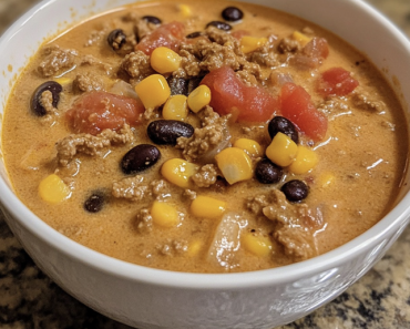 Creamy Taco Cheeseburger Soup