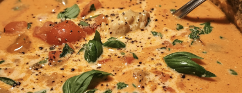 Creamy Tomato Basil Soup