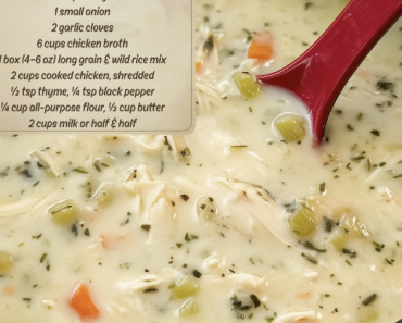 24- Chicken amp Wild Rice Soup: A Hearty Comfort Dish for Chilly Days
