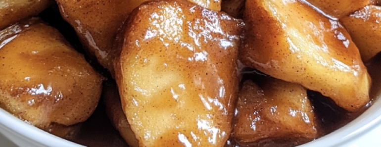 Slow Cooker Cracker Barrel Fried Apples Recipe