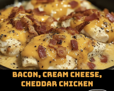 Bacon Cream Cheese Cheddar Chicken Recipe