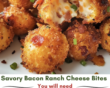 Savory Bacon Ranch Cheese Bites