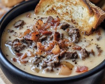 One Pot Philly Cheesesteak Soup 24