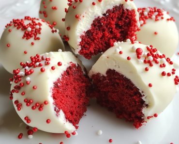 Red Velvet Cheesecake Balls