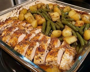 24- Easy Italian Chicken, Potatoes, and Green Beans