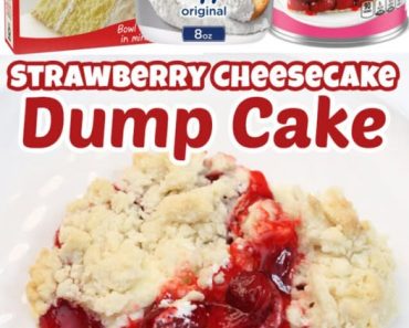 24- Strawberry Cheesecake Dump Cake