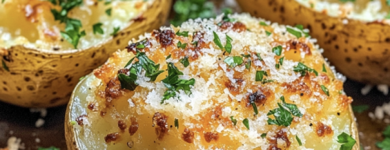 Parmesan Baked Potatoes