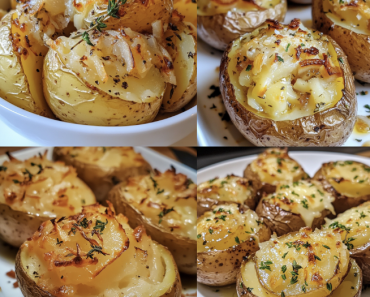 French Onion Baked Potatoes