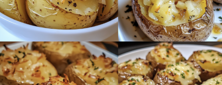 French Onion Baked Potatoes