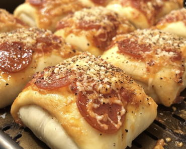 Air Fryer Pepperoni Rolls