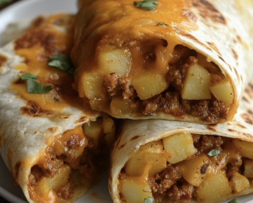 Nacho Cheese Beef Wrap