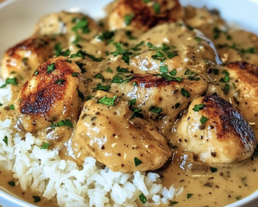 Smothered Chicken and Rice