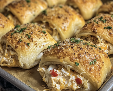 Chicken Stuffed Crescent Rolls