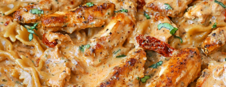 Marry Me Chicken Pasta  Easy Creamy Chicken Dinner