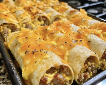 Sausage Egg Cheese Breakfast Roll-Ups