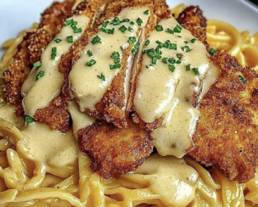 Crispy Chicken Creamy Pasta