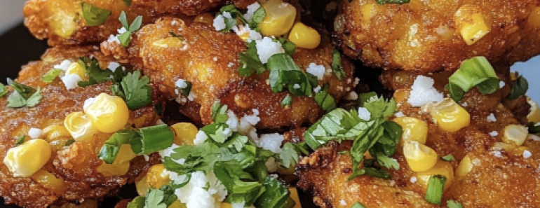 Mexican Street Corn Fritters