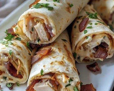 Chicken Bacon Ranch Roll-Ups