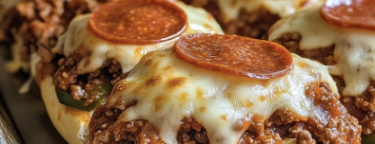 Pepperoni Pizza Sloppy Joes