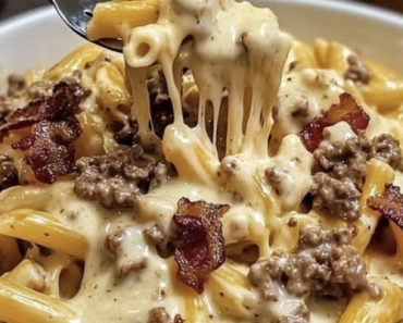 Loaded Bacon Cheeseburger Pasta