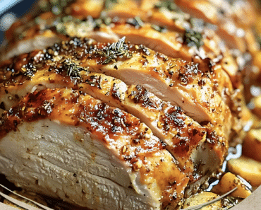 4-Ingredient Slow Cooker Chicken with Stuffing