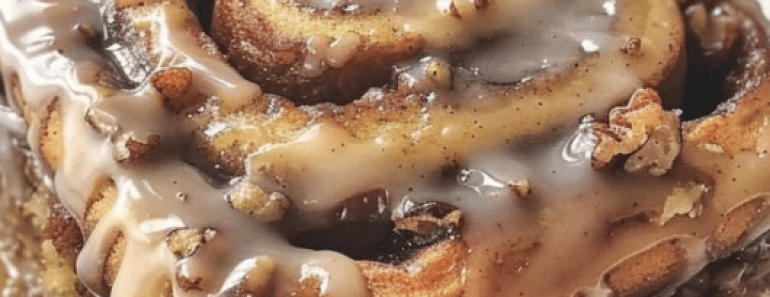 Banana Bread Cinnamon Rolls