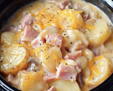 CrockpotCheesesteak Potato Casserole