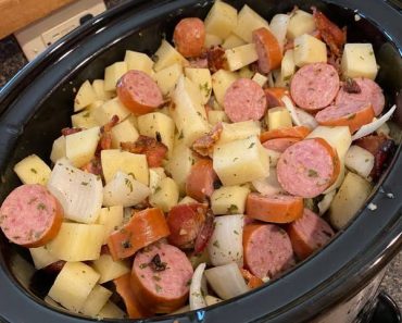 24- Easy Crockpot Sausage and Potatoes