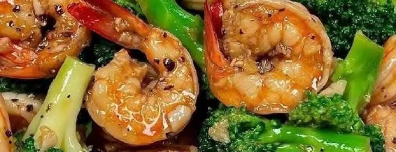 24- Stir-Fried Shrimp and Broccoli Recipe