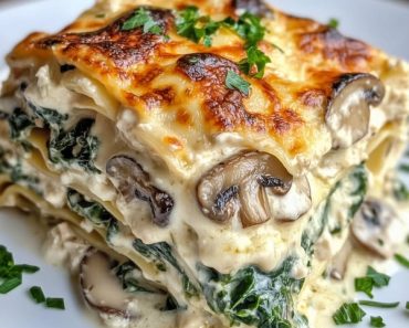 24-Creamy Spinach & Mushroom Lasagna 24-Creamy Spinach & Mushroom Lasagna