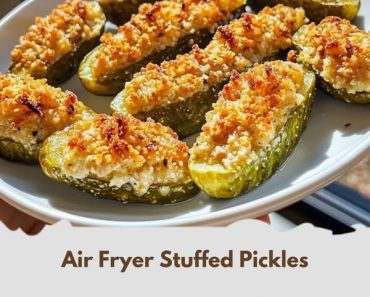24-Air Fryer Stuffed Pickles – A Crispy, Cheesy, Flavor-Packed Snack! 24-Air Fryer Stuffed Pickles – A Crispy, Cheesy, Flavor-Packed Snack!