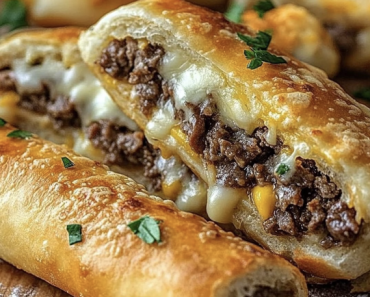 Philly Cheesesteak Stuffed Cheesy Breadsticks