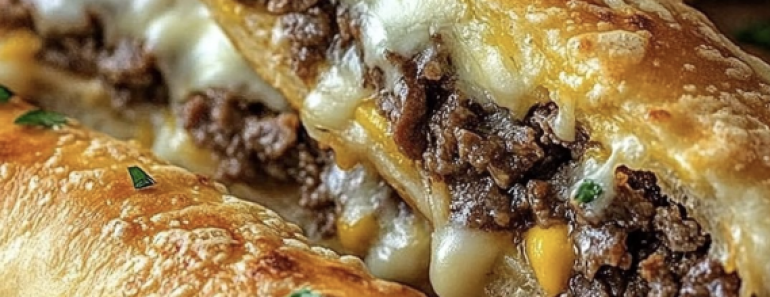 Philly Cheesesteak Stuffed Cheesy Breadsticks