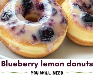 Blueberry Lemon Donuts