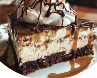 Caramel Brownie Cheesecake