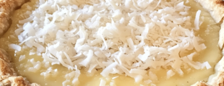 French Coconut Pie