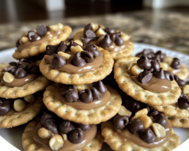 Peanut Ritz Cracker Bites