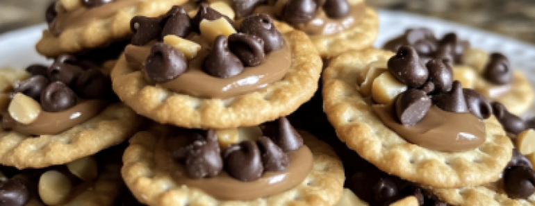 Peanut Ritz Cracker Bites
