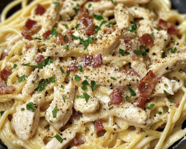 Lazy Day Chicken Carbonara Skillet