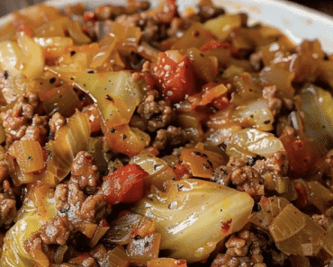 Cabbage and Ground Beef