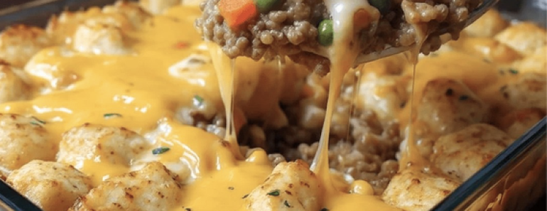 Shepherd’s Pie Tater Tot Casserole