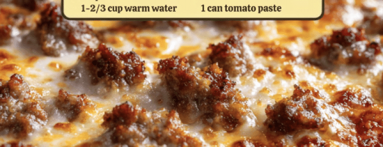Easy School Pizza